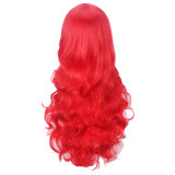 The Little Mermaid Ariel Cosplay Costume Full Set Dress With Cosplay Wigs Whole Set Halloween Costume