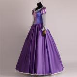 Tangled Rapunzel Cosplay Costume Party Dress Princess Dress Deluxe Version Costume Dress For Women Girls