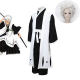 Anime Bleach Hitsugaya Toushirou Cosplay Costume Whole Set With Wigs Halloween Carnival Party Costume