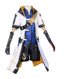 Genshin Impact Albedo Halloween Cosplay Costume Whole Set With Wigs amd Boots Cosplay Outfit Set