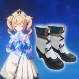 Genshin Impact Barbara Cosplay Accessories Cosplay Boots Shoes