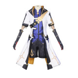 Genshin Impact Albedo Halloween Cosplay Costume With Wigs Set Carnival Party Outfit