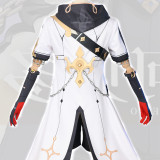 Genshin Impact Albedo Halloween Cosplay Costume Whole Set With Wigs amd Boots Cosplay Outfit Set