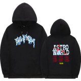 Travis Scott Astroword Hoodie Graffiti Print Unisex Long Sleeve Sweatshirt