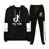 Tik Tok Youth Sweatsuit Long Sleeve Hoodie and Sweatpants 2pcs Set