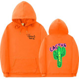 Travis Scott Astroword Hoodie Trendy Cactus Print Unisex Hoodie Long Sleeve Hooded Swearshirt