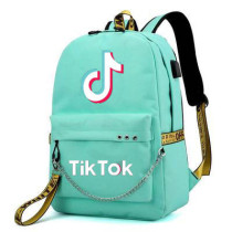 Tik Tok Students Backpack With USB Charging Port School Backpack For Girls Boys