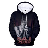 YoungBoy Never Broke Again Hoodie 3 D Print Trendy Hooded Sweatshirt Hip Hop Streetwear Pullover Tops