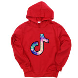 Kids Tik Tok Long Sleeve Hooded Sweatshirt Unisex Girls Boys Fall Outfit