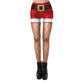 Christmas Women Girls Fake Stockings Leggings Funny Xmas Leggings