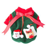 Cute Christmas Thickened Autumn And Winter Costumes Pet Costumes