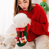 Cute Christmas Thickened Autumn And Winter Costumes Pet Costumes