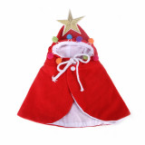 Popular Christmas Dog Cat Pet Christmas Tree Hooded Cloak Costume