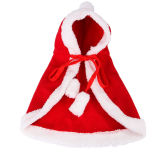 Dog Cat Autumn And Winter Warm Costume Christmas Pet Hooded Cloak