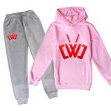 Chad Wild Clay Kids Fashion Sweatshirt and Sweatpants Set Girls Boys Sweatsuit