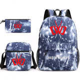 Chad Wild Clay Youth Kids School Backpack Book Bag With Lunch Box Bag and Pencil Bag 3 Piece Set