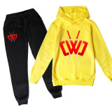 Chad Wild Clay Kids Girls Boys Sweatshirt and Sweatpants Set Unisex Sweatsuit