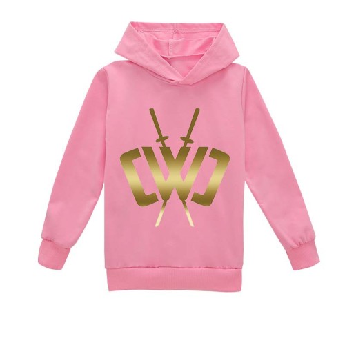 Chad Wild Clay Kids Fashion Print Hooded Sweatshirt Unisex Casual Hoodie