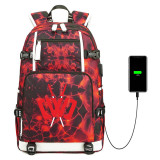Chad Wild Clay Backpack Computer Backpack Students School Bag With USB Charging Port