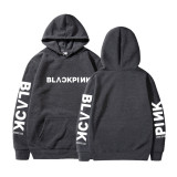 Blackpink Trendy Print Hoodie Long Sleeves Unisex Hoodie