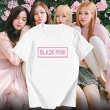 Blackpink Fashion Short Sleeves Loose Casual T-shirt Unisex T-shirt