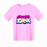 Kids Friday Night Funkin Fashion Casual Short Sleeves T-shirt Unisex T-shirt