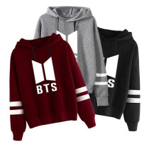 BTS Fashion Loose Casual Hoodie Long Sleeves Unisex Hoodie