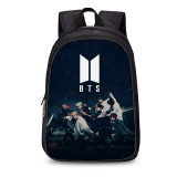 BTS Fashion Cross Shoulder Bag Youth Adults School Backpack Day Bag Students Backpack