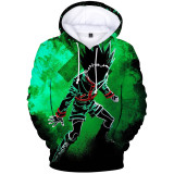 2021 Hunter X Hunter 3-D Print Hoodie Fashion Casual Long Sleeve Pullover Hooded Sweatshirt