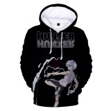 Hunter X Hunter 3-D Print Hoodie Trendy Long Sleeve Pullover Hooded Sweatshirt