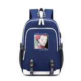 Hunter X Hunter Fashion Backpack With USB Charging Port School Backpack Computer Backpack
