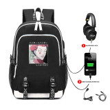 Hunter X Hunter Fashion Backpack With USB Charging Port School Backpack Computer Backpack