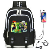 Hunter X Hunter Fashion Travel Backpack Students School Backpack With USB Charging Port