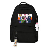 Hunter X Hunter Backpacks Stundents School Bookbag Popular Kids Youth Backpacks
