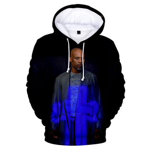 2021 DMX 3-D Print Hoodie Fashion Casual Long Sleeve Unisex Pullover Hooded Sweatshirt