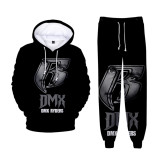 DMX Sweatsuits 2PCS Set Hoodie and Sweatpants Fashion Unisex Long Sleeves Sweatsuit