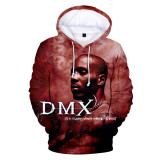 DMX Fashion Hoodie Casual Unisex Hooded Sweatshirt Loose Streetstyle Hoodie