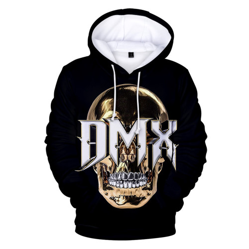 DMX Fashion Hoodie Casual Unisex Hooded Sweatshirt Loose Streetstyle Hoodie