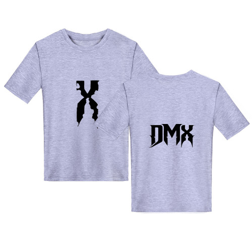 Kids DMX Fashion Casual Loose Short Sleeve Casual Fashion Tee Streetwear Tops