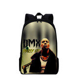 DMX Fashion 3-D Print Backpacks Stundents School Bookbag Popular Casual Backpacks