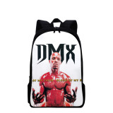 DMX Fashion 3-D Print Backpacks Stundents School Bookbag Popular Casual Backpacks