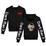 DMX Kids Fashion Hip Hop Unisex Casual Jacket Casual Loose Zip Up Hoodie Coat
