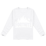 Fortnite Kids Girls Boys Fashion Casual Longs Sleeve Round Neck T-shirt