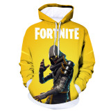 Fortnite 3-D Print Hoodie Casual Unisex Hooded Sweatshirt Long Sleeves Loose Hoodie