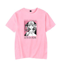 The Quintessential Quintuplets Trendy Shorts Sleeve T-shirt Unisex Casual Tops