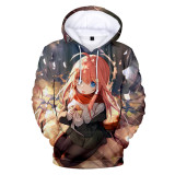 The Quintessential Quintuplets 3-D Print Hoodie Casual Loose Unisex Hooded Sweatshirt Outfit