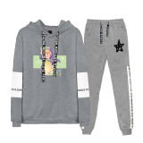 The Quintessential Quintuplets Trendy Print Sweatshirt and Jogger Pants Unisex 2 PCS Set