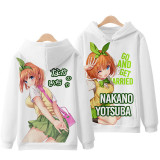 The Quintessential Quintuplets Fashion 3-D Print Hoodie Loose Casual Unisex Hoodie Outfit