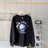 MLB Trendy Long Sleeve Casual Loose Sweatshirt Streetwear For Men And Women