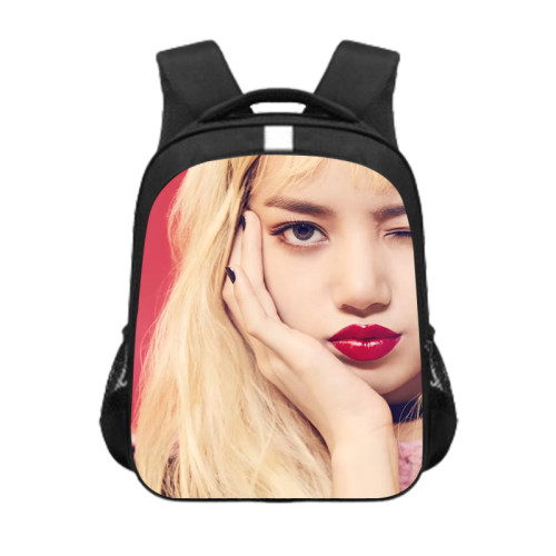 Blackpink Trendy Students Backpack Casual School Backpack Bookbag Day Bag